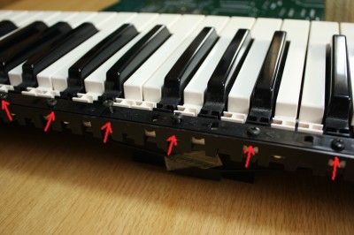 YAMAHA ポータトーンPSR-38の修理